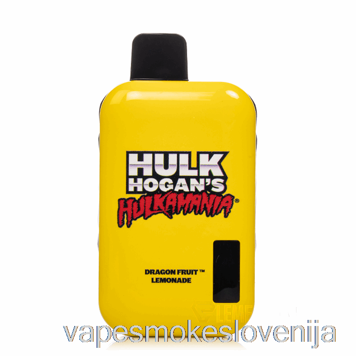 Vape Za Enkratno Uporabo Hulk Hogan Hulkamania 8000 Za Enkratno Uporabo Dragon Fruit Limonade